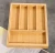 Import Bamboo Expandable Kitchen Drawer Organizer Cutlery Tray from China