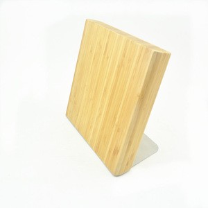 Bamboo/Wood Magnetic Knife block/knife holder For knife set Storage