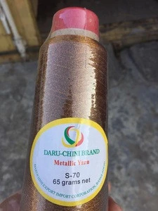 Bangladesh market MS type S-14 gold net w. 65g package lurex yarn