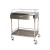 Import Baoding factory direct stainless steel hospital use medical emergency first-aid trolley from China