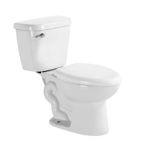 Bathroom sanitary ware ceramic Elongated North America standard two piece cupc toilet