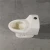 Import bathroom sanitary ware classic design one-piece siphonic toilet  color toilet bowl with cheap price from China
