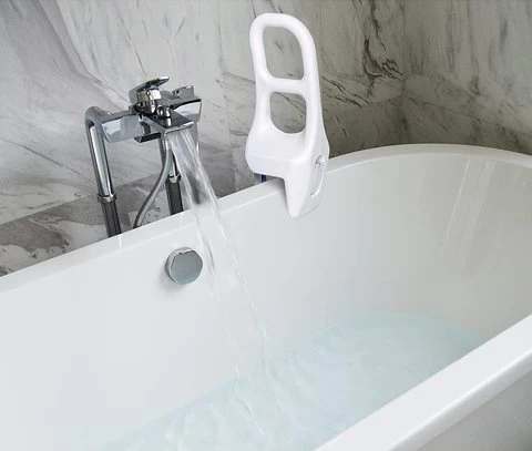 Bathroom Tub Safety Rail for Seniors Clamp Railing Bath Support Adjustable Shower Hand Grip Handle Assist Grab Bar  MK02006