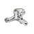 Bathtub Faucet Shower Copper Wall Mounted Triple Bathtub Faucet Bathroom Hot And Cold Water Mixing Valve Nozzle Tap