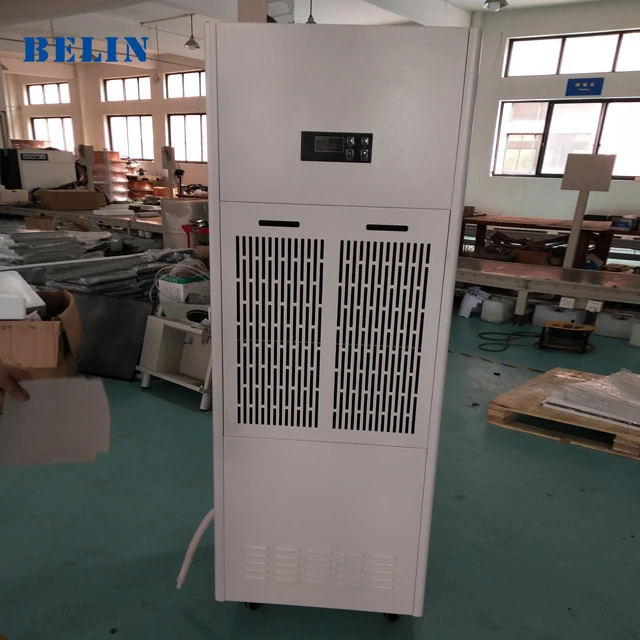 BELIN Brand BLZ7 168L per day (300Pint) R410a refrigerant warehouse, basement, greenhouse and industrial dehumidifier