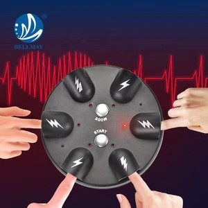 Bemay Toy Electric Finger Machine Shock Tricky Lie Detector Shocking Liar Truth Or Practical Jokes Party Prank Games