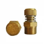 BESLD Brass Muffler Quick Exhaust Pneumatic Silencer in Pneumatic Parts