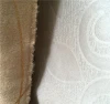 best price one side suede gold foiling and the other embossed blackout curtain fabric