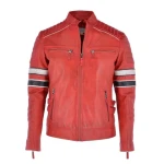 Best Quality Breathable Material Men Leather Jacket Latest Design Motorbike Men Leather Jacket Men Leather Biker Jacket