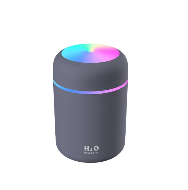 Best Seller 300ml Portable Ultrasonic Cool Mist Maker Fogger Mini Usb Air humidifier With Colorful Lamp