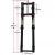 Import bicycle suspension fork Custom Fork with V brake For Road Bike Mountain Bike from China