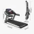 Import Big Discount Price Foldable Folding Home Commercial Running Gym Fitness Electric Treadmill from China