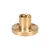 Import BIQU T8 Lead 8mm Pitch 2mm Brass Nut Copper Trapezoidal Screw Nut for 3d printer T8 Screw from China