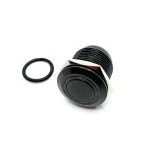 Black Aluminum Oxidation 16MM 4 Pin Welding Terminal 24 volt Push Button Switch