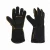 Import Black Cow Split Leather Heavy Duty Welding Gloves cuero	guantes soldar trabajo from China