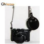 Black PU Leather Camera Shoulder Neck Strap with Box