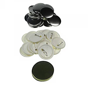 Blank pin button badge material parts 58mm size round DIY button badge making component badge making materials
