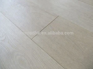 bleached White Oak Engineered Wood Flooring with white UV oil finish