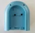 Import Blue color cute dolphin image decorative small desk and table clock from Japan