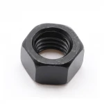 Bolt and nut Hot sale DIN934 hex nut black carbon steel fasteners