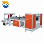 BOPP/PE automatic continuous-rolled vest bag on roll making machine for garbage bag