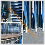 Both Side Open Parabolic Trough Evacuated Solar Collector Tube High Quality 58Mm*1800Mm Solar Super Vacuum Tube