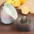 Import BPA free baby wheat straw  citrus squeezer fruit mini orange plastic lemon manual juicer from China