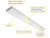 Import Brandon 2ft 4ft 5ft modern office suspend pendant batten fixture surface mount ceiling linear led ceiling lights from China