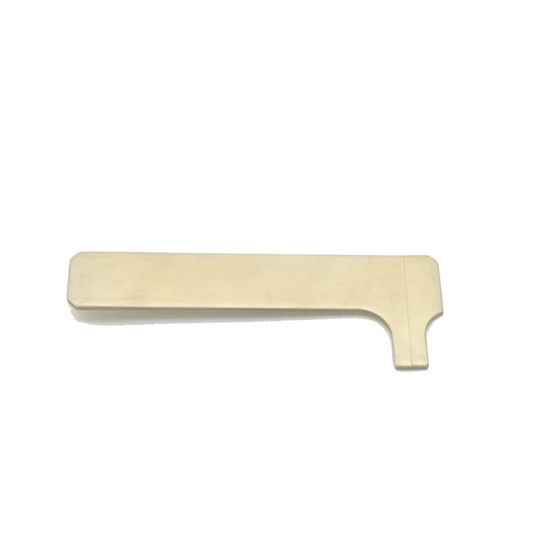 Brass Gauge Bead Ruler Measure &amp; Convert Inches/Metric