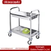 BRD-S2 Stainless Steel Hotel Cleaning Linen Food Service Cart Trolley Supplies
