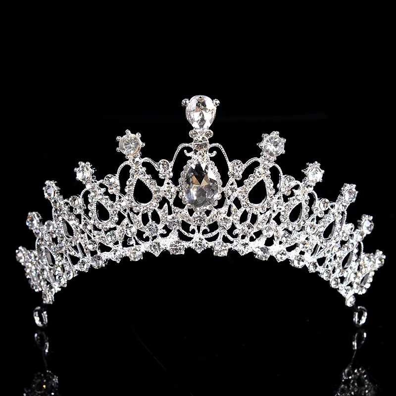 Bridal tiara Crystal Wedding Alloy Crown