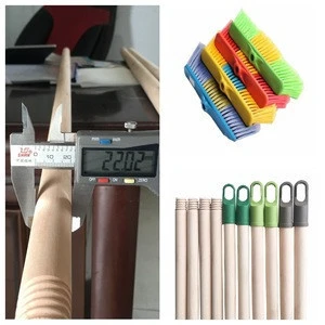 Broom to clean ceilings wooden stick for broom poles brush making machine price