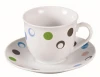bulk cheap prices tea cups saucer sets 12pcs for 6 person use
