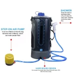 Camping Shower Bag12L Portable Solar Outdoor Shower