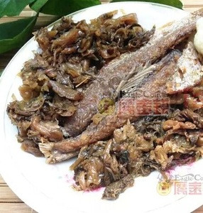 Canned fish fried dace with preserved vegetable order on line