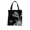 Canvas makeup bag custom printed logo canvas bag custom eco-friendly shopping cotton tote bag