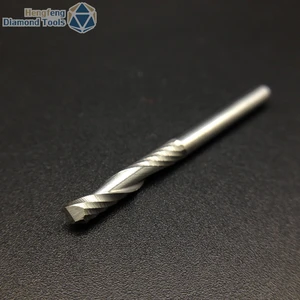 Carbide one single flute 3.175*17mm end mill cutter milling cutter