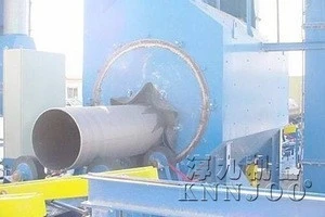 CE ISO Approved Abrator / Drill Pipe Shot Blast Machine