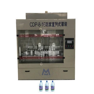 CE Standard Anticorrosion and Antiseptic Bleach Filling Machine