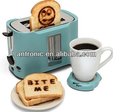 CE/GS/EMC/ROHS/LFGB/SASO Approval  Mechanical Timer 2 Slice Cool Touch Logo Toaster