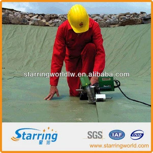 CE/ISO Certificate Geosynthetic clay liner with HDPE Geomembrane