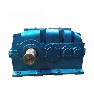 Cement industrial gearboxes ZSY400 Cane Carrier speed gear box reducer unit