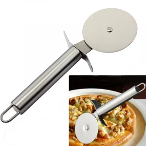 Cheap factory price  pizza cutter stainless steel pancake cutting hob baking utensils food cutter blade