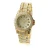 Import Cheap Iced Out Wrist Watch Mens Quartz Unisex Gold Silver Rose Gold Quartz Watch from China