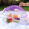 Cheap kitchen umbrella foldable outdoor food net cover