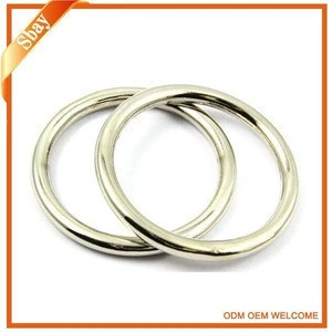 Cheap metal o ring for bag/Metal o ring belt buckle