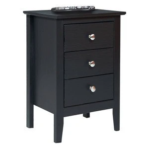 Cheap modern classic wooden 2 or 3 drawer nightstand for sale