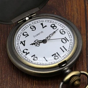 Cheap Necklace Harry Potter Digital  Pocket Watch Vintage with Rough Chain