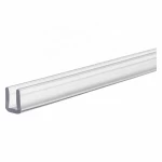 Cheap plastic channel extrusion pc sheet U profile made of polycarbonate manufacture