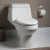 Import Cheap Price Chaozhou Sanitary Ware Bathroom Ceramic One Piece Wc Toilet with  S Trap from China